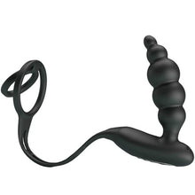 PRETTY LOVE - ANÉIS PARA PÊNIS COM PLUG VIBRADOR - Sexshoptuga 