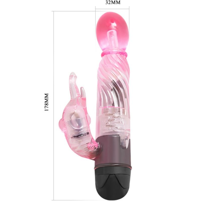 BAILE - DARLHE UM TIPO DE VIBRADOR AMANTE COM COELHO ROSA 10 MODOS - Sexshoptuga  Sexshoptuga 