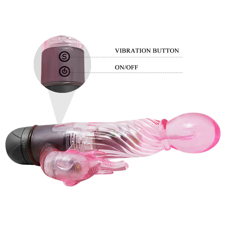 BAILE - DARLHE UM TIPO DE VIBRADOR AMANTE COM COELHO ROSA 10 MODOS - Sexshoptuga  Sexshoptuga 