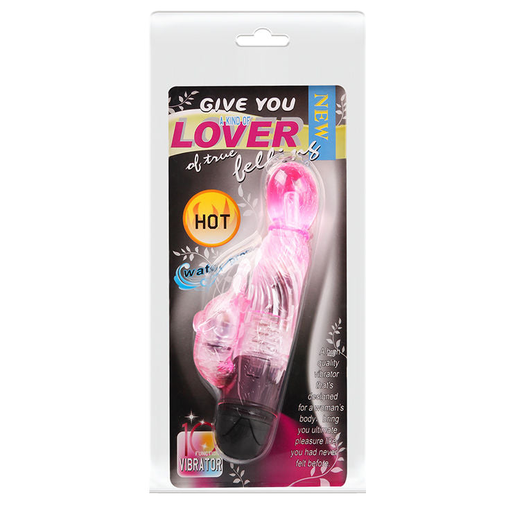 BAILE - DARLHE UM TIPO DE VIBRADOR AMANTE COM COELHO ROSA 10 MODOS - Sexshoptuga  Sexshoptuga 