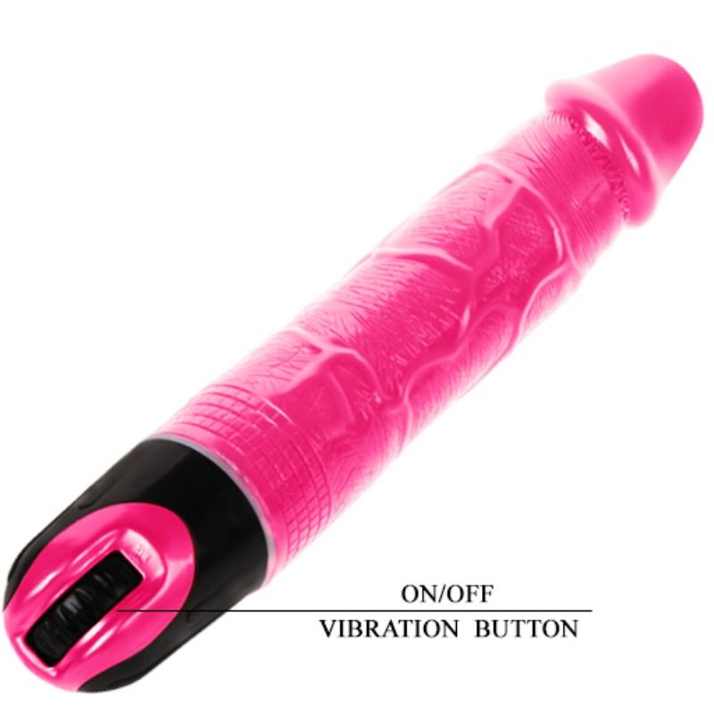 BAILE - VIBRADOR MULTIVELOCIDADE ROSA - Sexshoptuga 