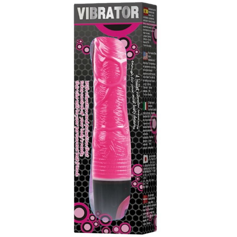 BAILE - VIBRADOR MULTIVELOCIDADE ROSA - Sexshoptuga 