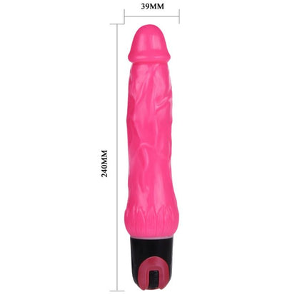 BAILE - VIBRADOR DAAPLY PLEASURE MULTISPEED ROSA - Sexshoptuga 