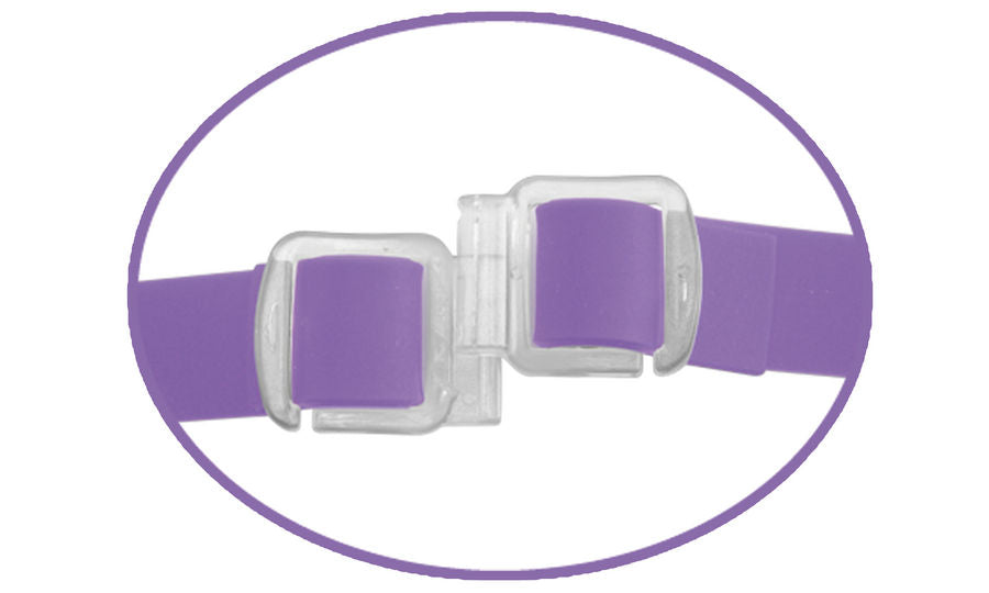 FETISH FANTASY ELITE - VIBRATING DOUBLE DELIGHT STRAP-ON PURPLE - Sexshoptuga  Sexshoptuga 