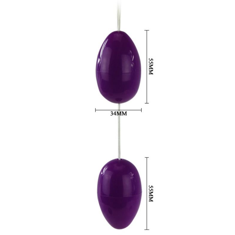 BAILE - BOLAS GÊMEAS LILAS BOLAS ANAIS - Sexshoptuga  Sexshoptuga 