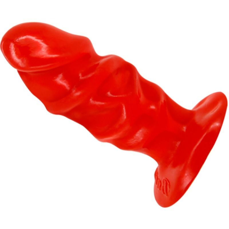 BAILE - PLUG ANAL UNISEXO COM VENTOSA VERMELHA - Sexshoptuga 