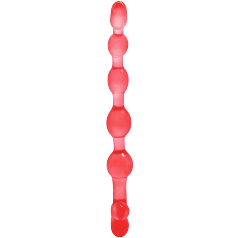 BAILE - BOLAS ANAIS VERMELHAS BENDY TWIST - Sexshoptuga  Sexshoptuga 