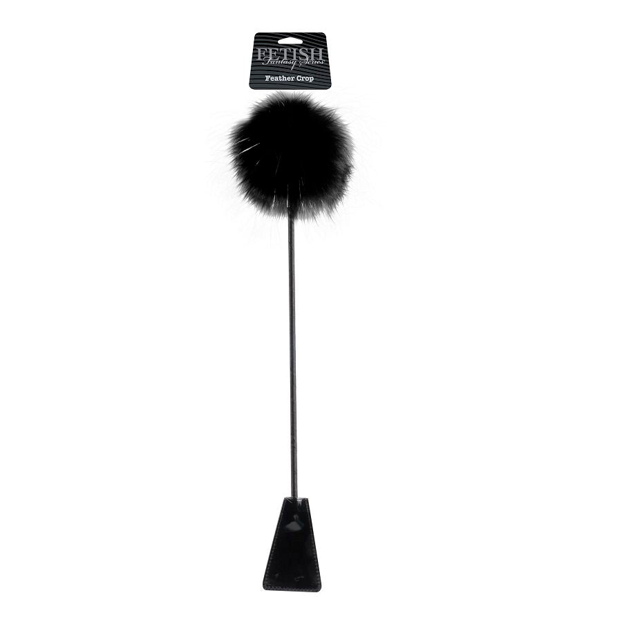 FETISH FANTASY LIMITED EDITION - BLACK FEATHER CROP - Sexshoptuga  Sexshoptuga 