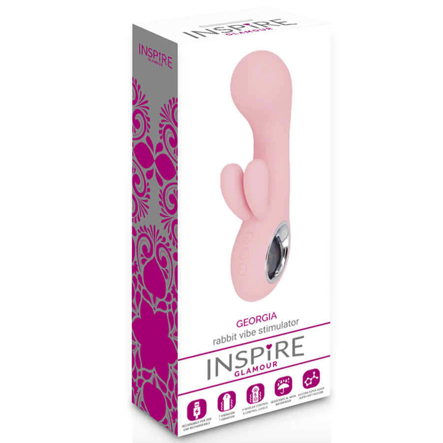 INSPIRE GLAMOUR - GEORGIA VIBRATOR PINK - Sexshoptuga 