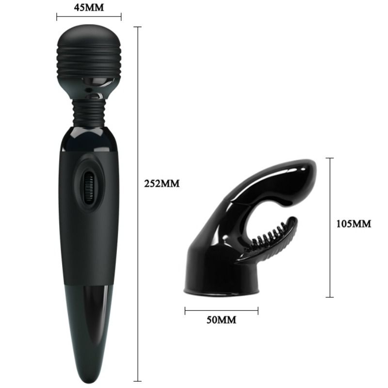 BAILE - MASSAGER DESENSUAL COM CABEA INTERCAMBIVEL - Sexshoptuga  Sexshoptuga 