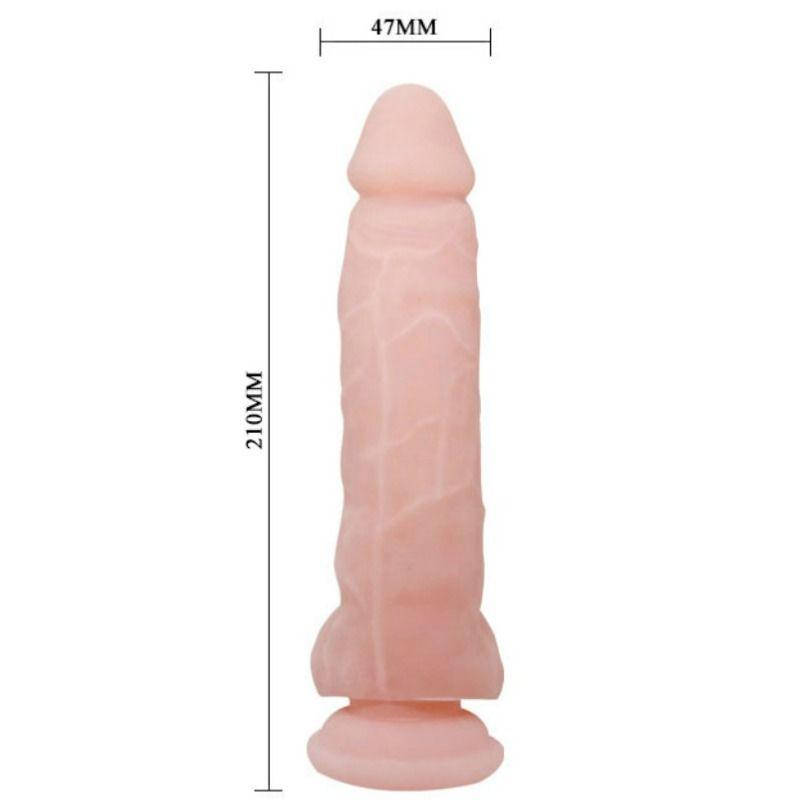 BAILE - DILDO NATURAL SUPER REALISTA 21.5 CM - Sexshoptuga 