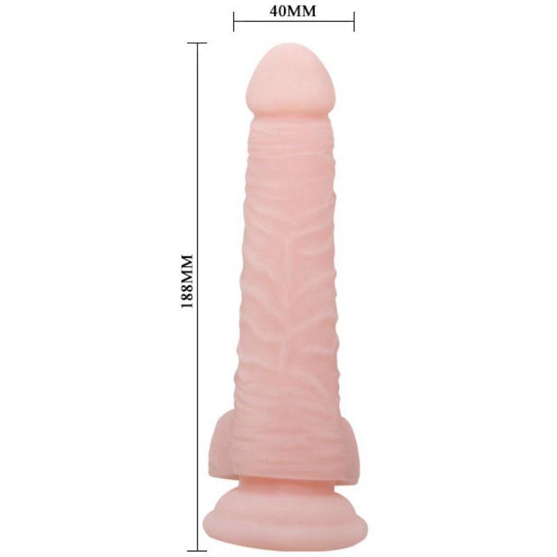 BAILE - DILDO NATURAL SUPER REALISTA 18.8 CM - Sexshoptuga 