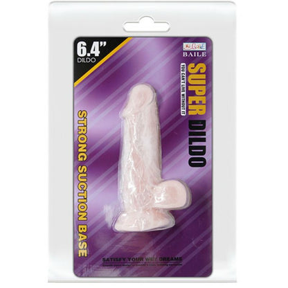 BAILE - DILDO NATURAL SUPER REALISTA 16.5 CM - Sexshoptuga 