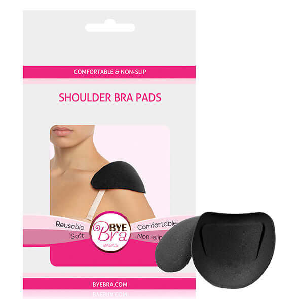 BYE-BRA - SUPORTE PROTETORES DE OMBRO PRETO - Sexshoptuga  Sexshoptuga 