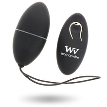 WOMANVIBE - ALSAN EGG CONTROLE REMOTO PRETO SILICONE PRETO - Sexshoptuga  Sexshoptuga 