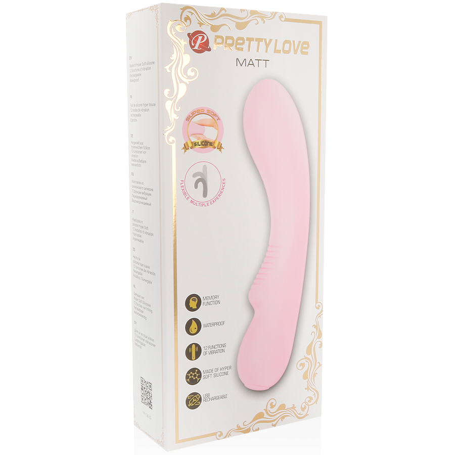 PRETTY LOVE - SMART MATT VIBRADOR RECARREGVEL - Sexshoptuga  Sexshoptuga 