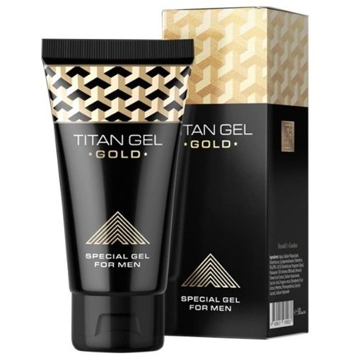 TITAN GEL - AUMENTO DO PÊNIS  OURO 50ML - Sexshoptuga  Sexshoptuga 