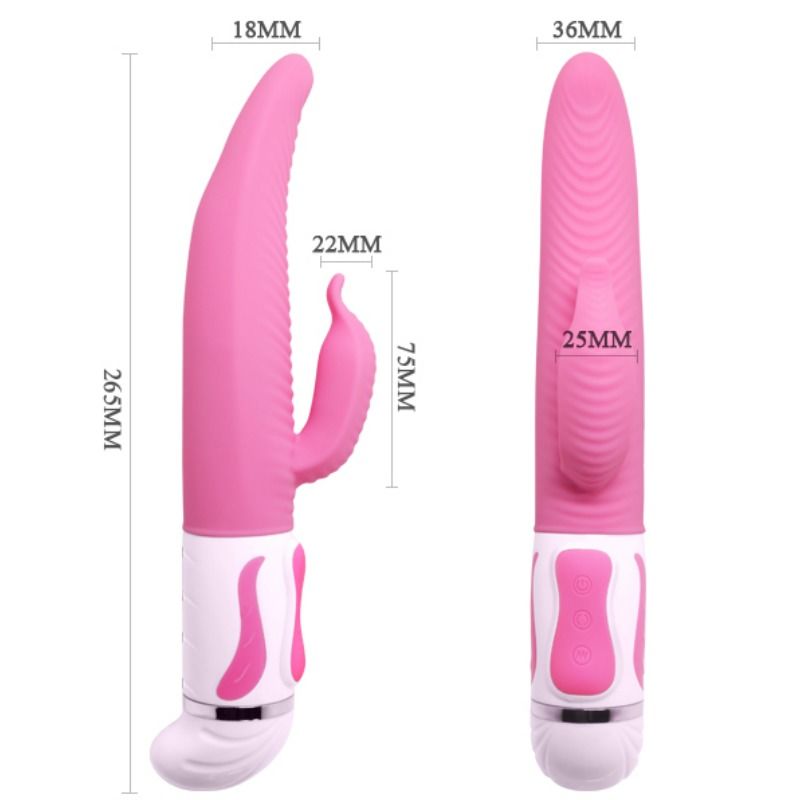 PRETTY LOVE - VIBRADOR DE ROTAO ANTOINE - Sexshoptuga  Sexshoptuga 