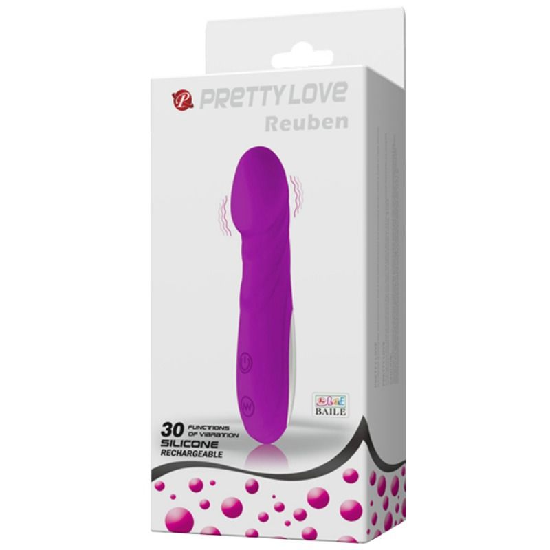 PRETTY LOVE - SMART MINI VIBRADOR REUBEN - Sexshoptuga  Sexshoptuga 