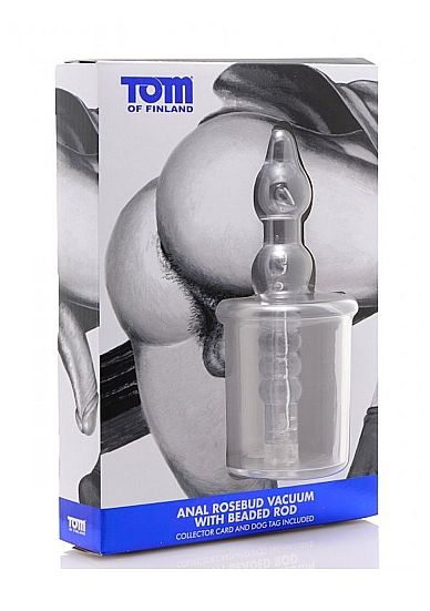 TOM OF FINLAND - ANAL ROSEBUD VÁCUO COM BORDO TRANSPARENTE - Sexshoptuga 