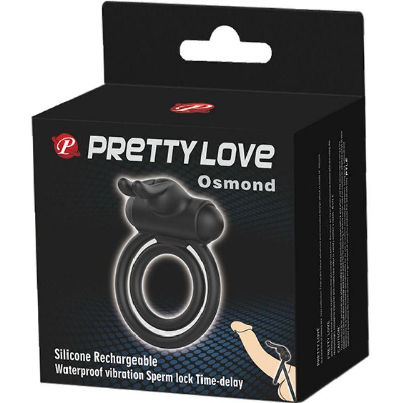 PRETTY LOVE - ANEL VIBRADOR DE SILICONE OSMOND - Sexshoptuga 