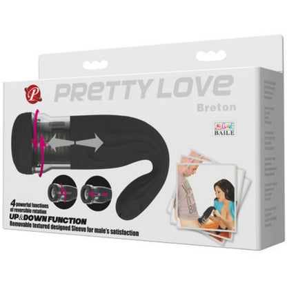 PRETTY LOVE - MASCULINO BRETON MULTIFUNO MASTURBADOR - Sexshoptuga 