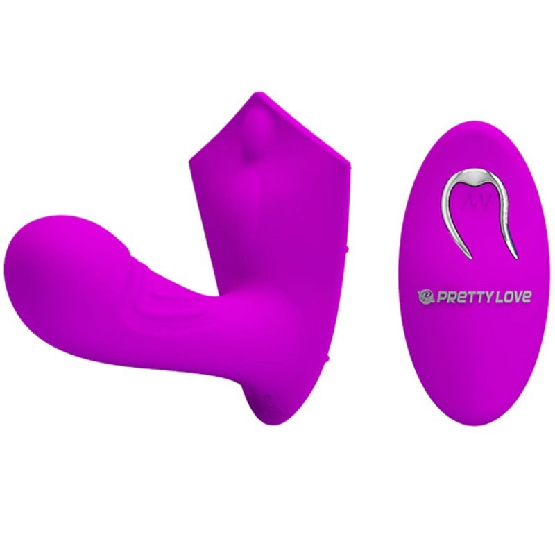 PRETTY LOVE - ESTIMULADOR DE CONTROLE REMOTO LOVE WILLIE - Sexshoptuga  Sexshoptuga 