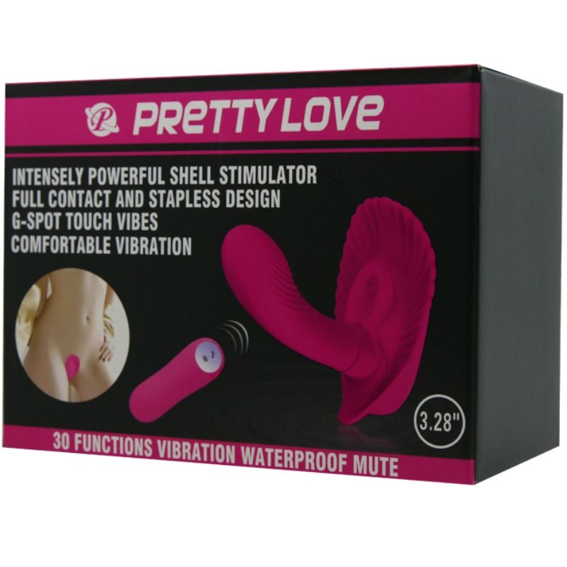 PRETTY LOVE - CONTROLE REMOTO ESTIMULANTE SHELL - Sexshoptuga  Sexshoptuga 