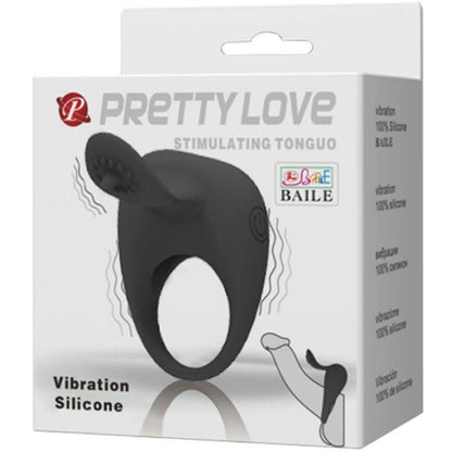 PRETTY LOVE - ANEL VIBRADOR COM LÍNGUA - Sexshoptuga 