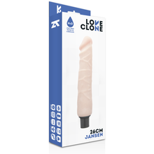 LOVECLONE - VIBRADOR AUTO LUBRIFICANTE JANSEN 26 CM -O- 4.2 CM - Sexshoptuga  Sexshoptuga 