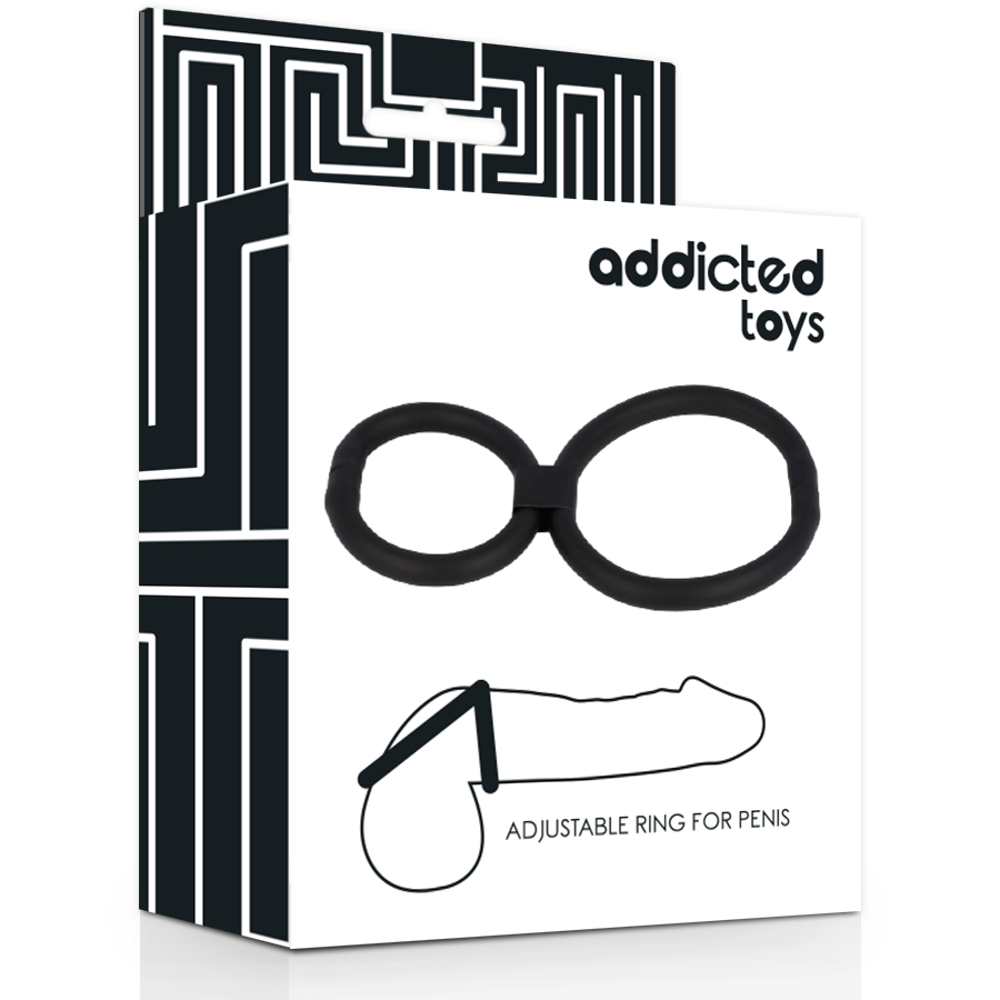 ADDICTED TOYS - ANÉIS AJUSTVEIS PARA PÉNIS - Sexshoptuga  Sexshoptuga 