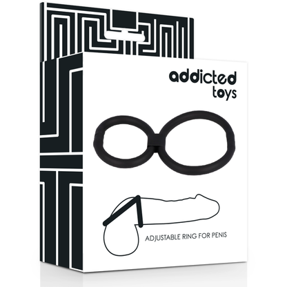 ADDICTED TOYS - ANÉIS AJUSTVEIS PARA PÉNIS - Sexshoptuga 