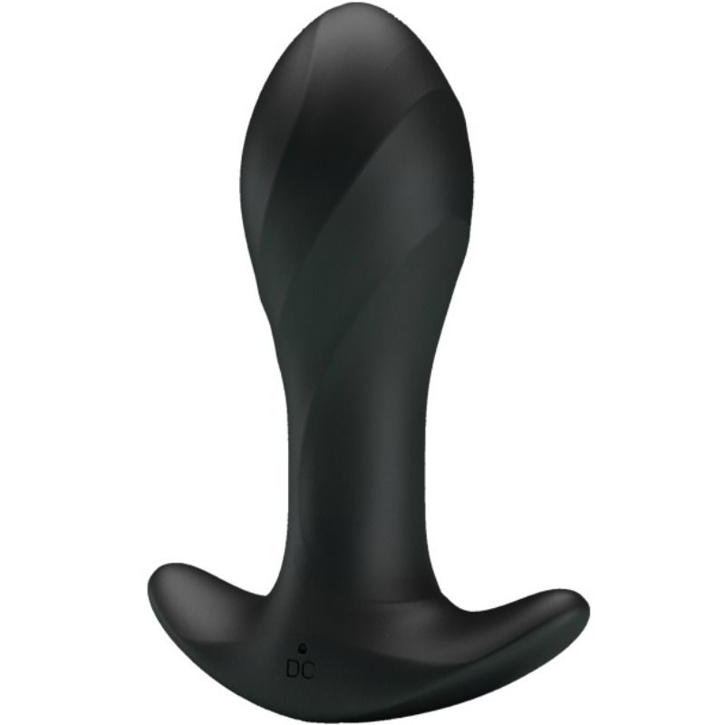 PRETTY LOVE - VIBRADOR ANAL PRETO PRETO AMOR - Sexshoptuga 