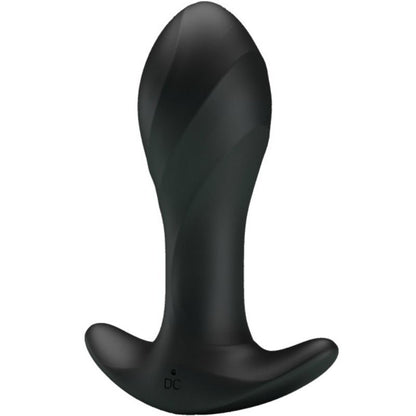 PRETTY LOVE - VIBRADOR ANAL PRETO PRETO AMOR - Sexshoptuga 