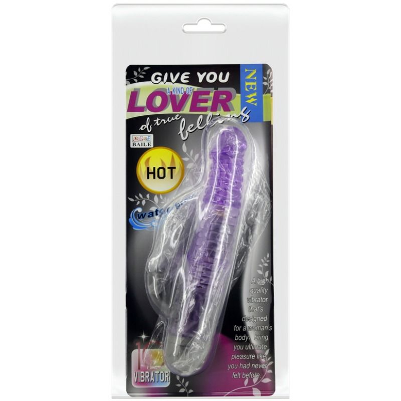 BAILE - DÊ A VOCÊ AMANTE UM TIPO DE VIBRADOR LILAC LOVER - Sexshoptuga 