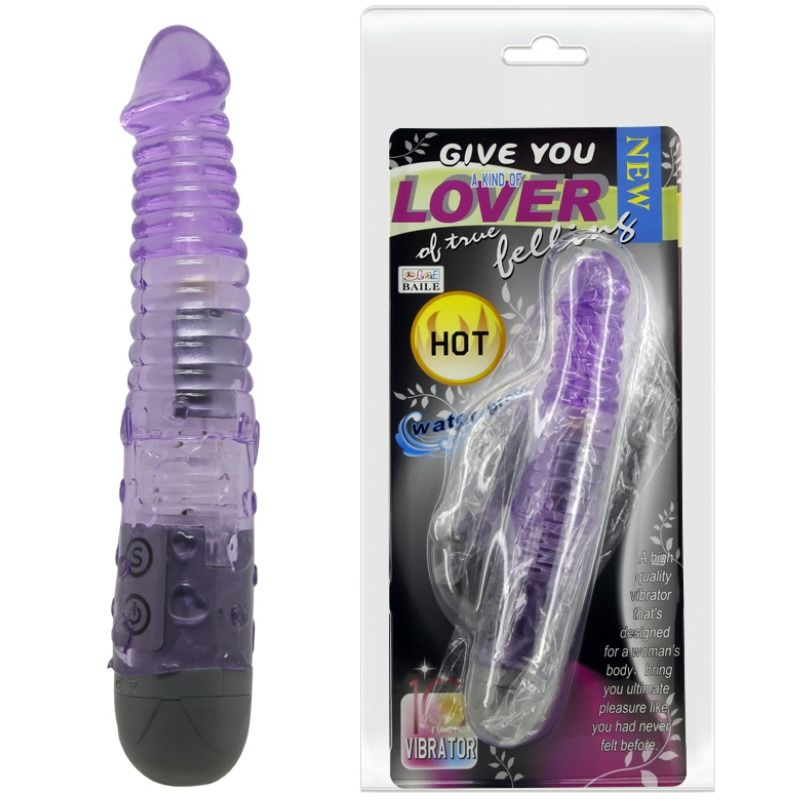 BAILE - DÊ A VOCÊ AMANTE UM TIPO DE VIBRADOR LILAC LOVER - Sexshoptuga 