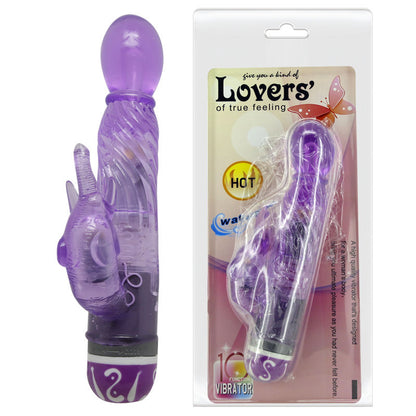 BAILE - VIBRADOR MULTIVA VELOCIDADE COM ESTIMULADOR LILS - Sexshoptuga 