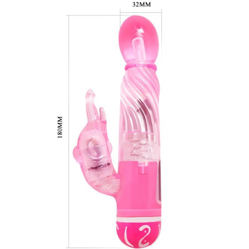 BAILE - VIBRADOR MULTIVA VELOCIDADE COM ESTIMULADOR LILS - Sexshoptuga 