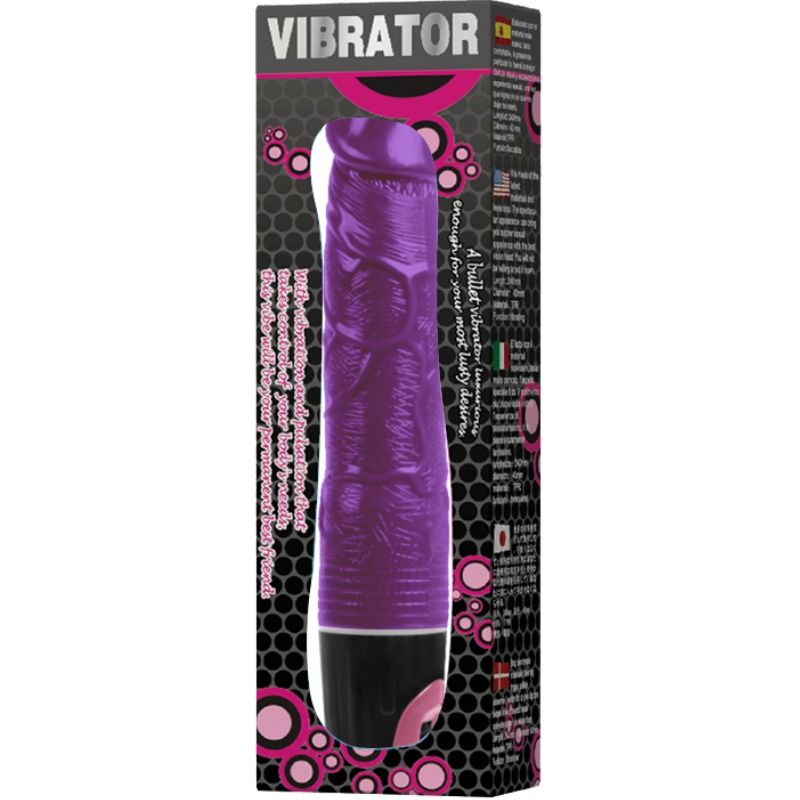 BAILE - VIBRADOR MULTIVELOCIDADE LILAC - Sexshoptuga  Sexshoptuga 