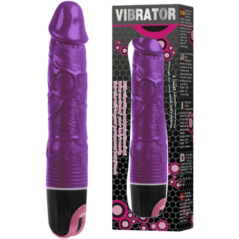 BAILE - VIBRADOR MULTIVELOCIDADE LILAC - Sexshoptuga  Sexshoptuga 