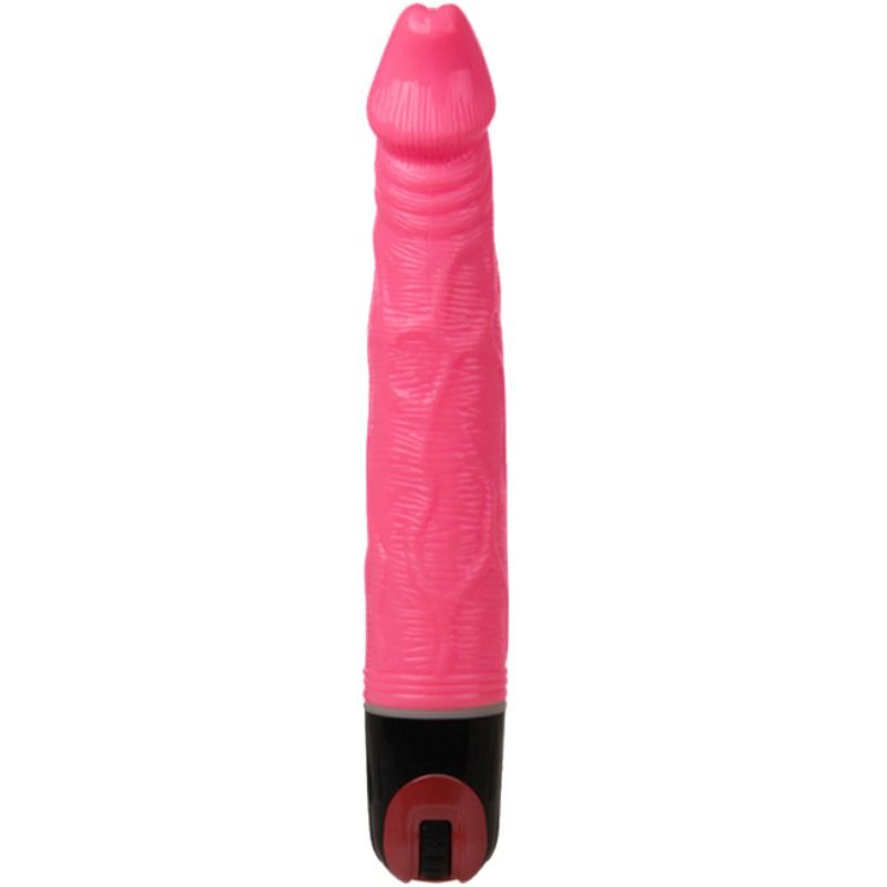 BAILE - VIBRADOR MULTIVELOCIDADE 21.5 CM ROSA - Sexshoptuga 