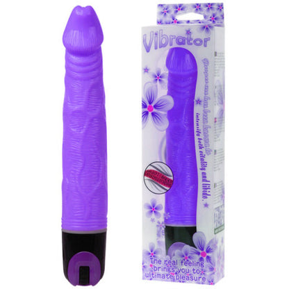 BAILE - VIBRADOR DE MULTIVELOCIDADE 21.5 CM ROXO - Sexshoptuga 