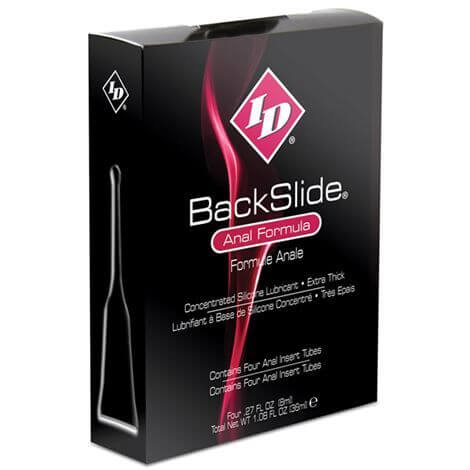 ID BACKSLIDE - ANAL INSERT 4 TUBOS 8ML - Sexshoptuga  Sexshoptuga 