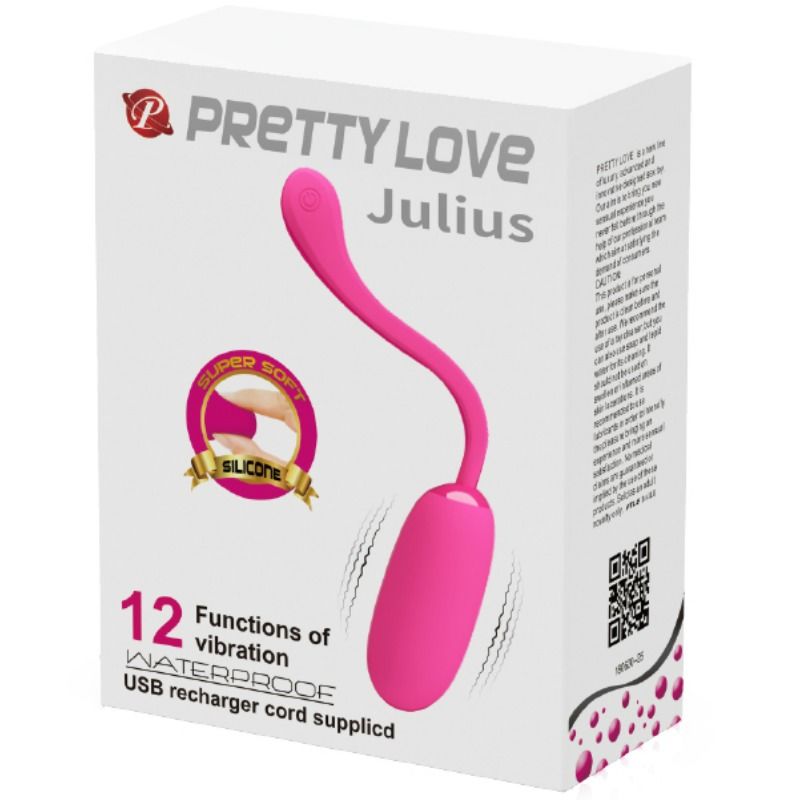 PRETTY LOVE - SMART OVO VIBRANTE JULIUS - Sexshoptuga  Sexshoptuga 