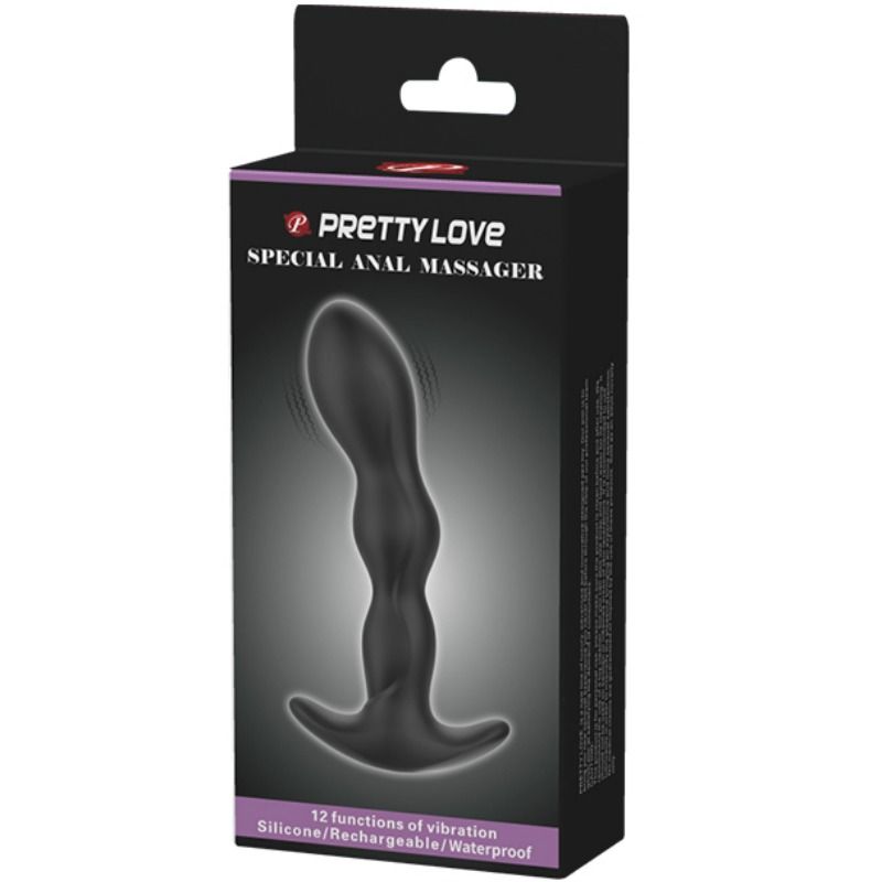 PRETTY LOVE - MASSAGER ANAL 12 MODOS DE VIBRAO - Sexshoptuga  Sexshoptuga 