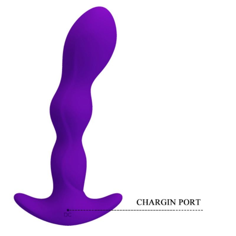 PRETTY LOVE - ANAL MASSAGER 12 MODOS DE VIBRAO LILAC - Sexshoptuga  Sexshoptuga 