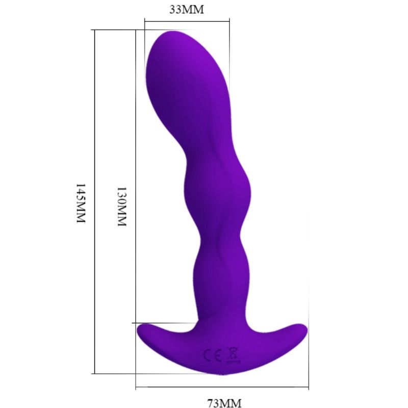 PRETTY LOVE - ANAL MASSAGER 12 MODOS DE VIBRAO LILAC - Sexshoptuga  Sexshoptuga 