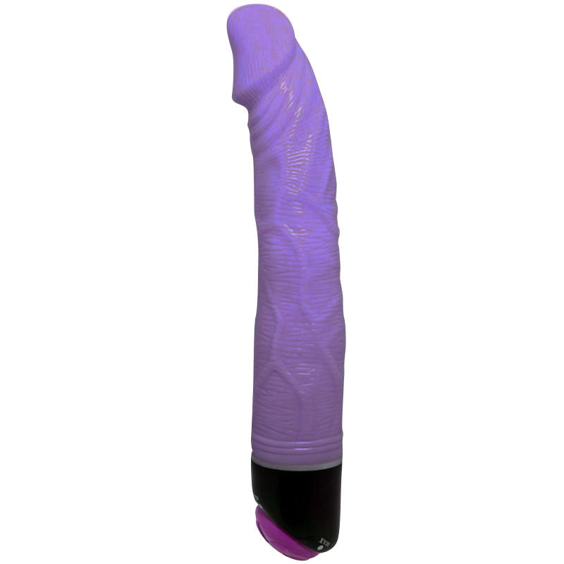 BAILE - VIBRADOR REALÍSTICO ADOUR CLUB 23 CM LIlás - Sexshoptuga 