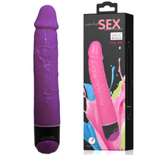 BAILE - VIBRADOR REALISTA SEXO COLORIDO LILS 23 CM - Sexshoptuga  Sexshoptuga 