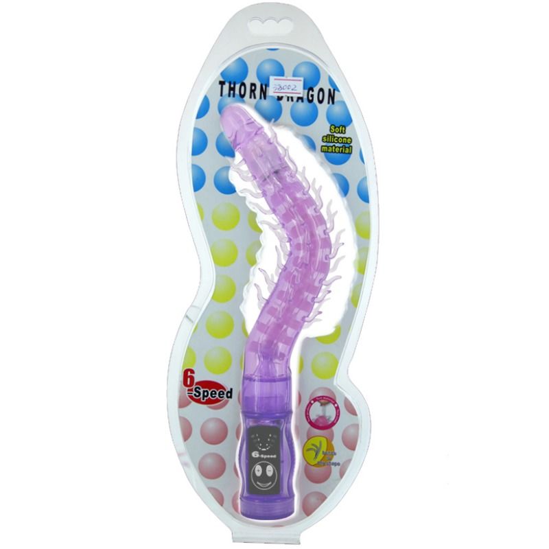 BAILE - VIBRADOR ESTIMULADOR THORN LILAC - Sexshoptuga 